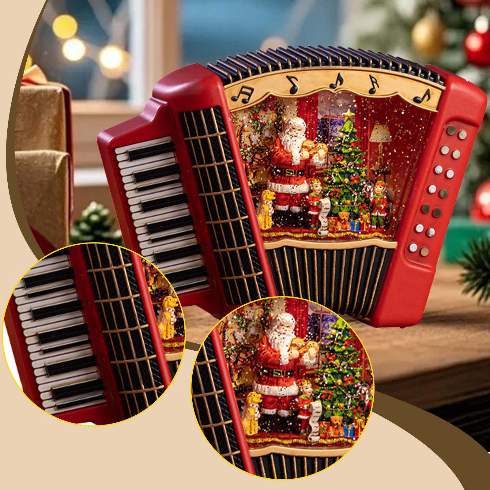 Snow Globe Musical - Müzikal Noel Kar Küresi Noel Dekorasyonu