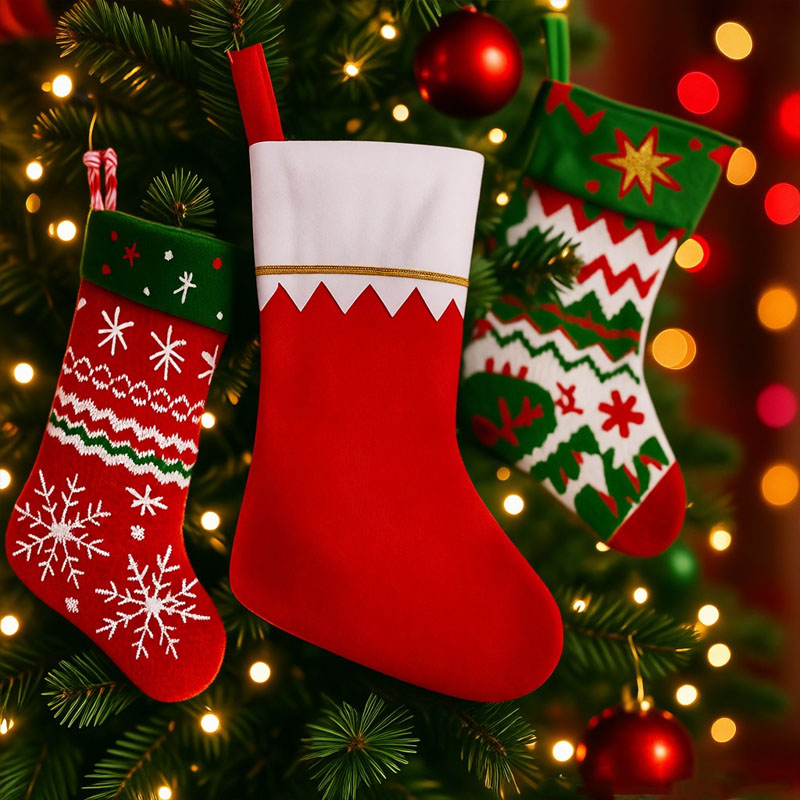Christmas Stocking Hanging - Tatil Noel Çorabı Şömine Asılı Çorap