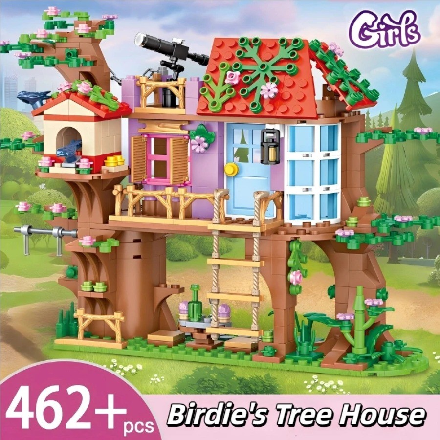 Lego Set City - 462 parça Şehir Arkadaşları Kuş Ağaç
