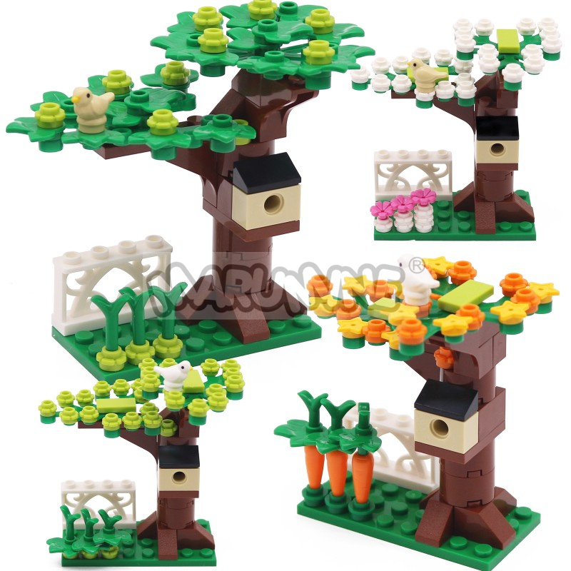 Lego Set City - MARUMINE Küçük Parçacıklı MOC Tuğlaları Ağaç