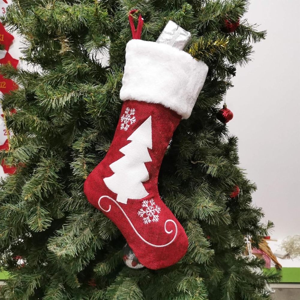 2-4 Adet Büyük Çuval Bezi Noel - Christmas Stocking Hanging incelemesi ve fiyatı