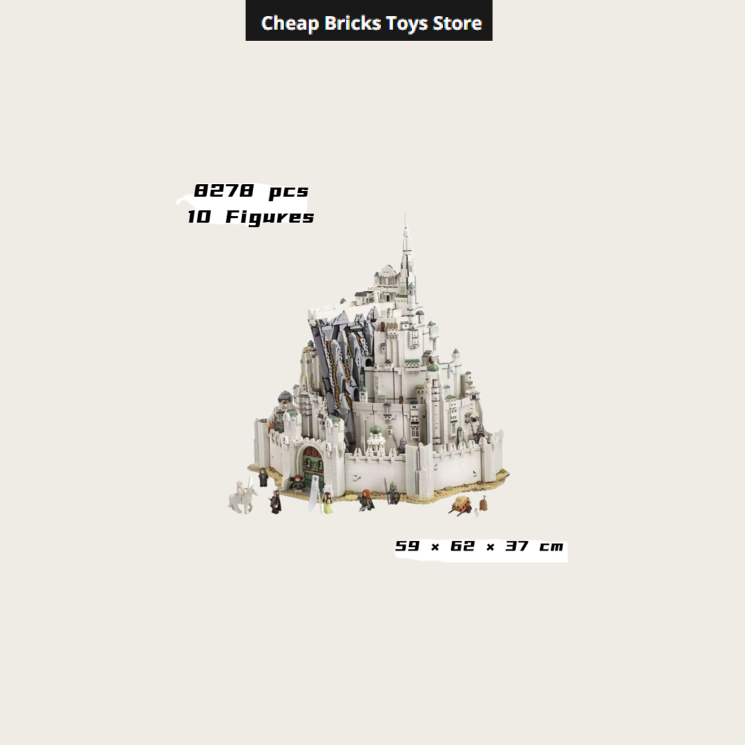 En ucuz 8278 adet tuğla Şehir  - Lego Set City incelemesi ve fiyatı