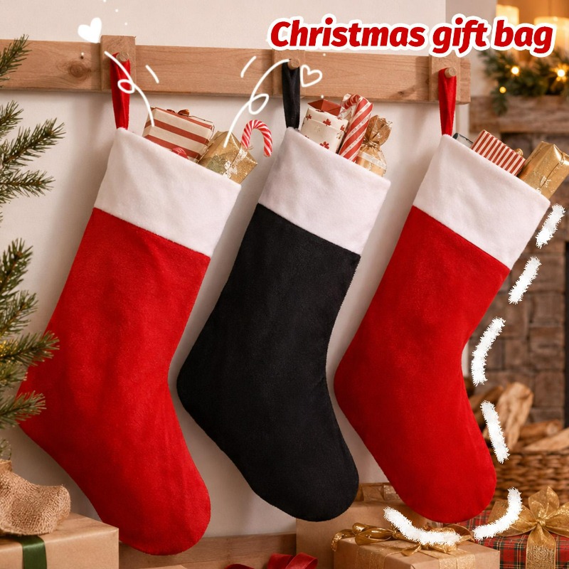 Büyük Asılı Noel Çorapları Kır - Christmas Stocking Hanging incelemesi ve fiyatı