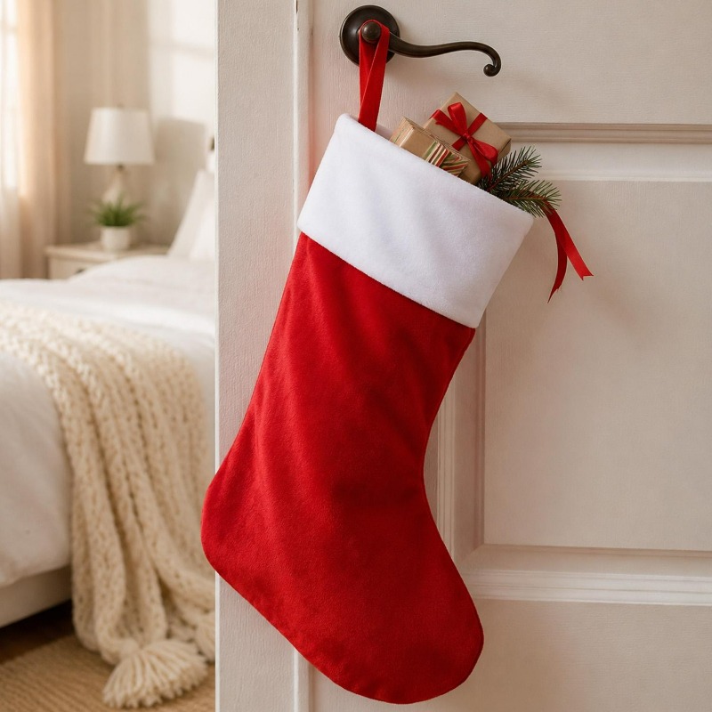 Büyük Asılı Noel Çorapları Kır - Christmas Stocking Hanging incelemesi ve fiyatı