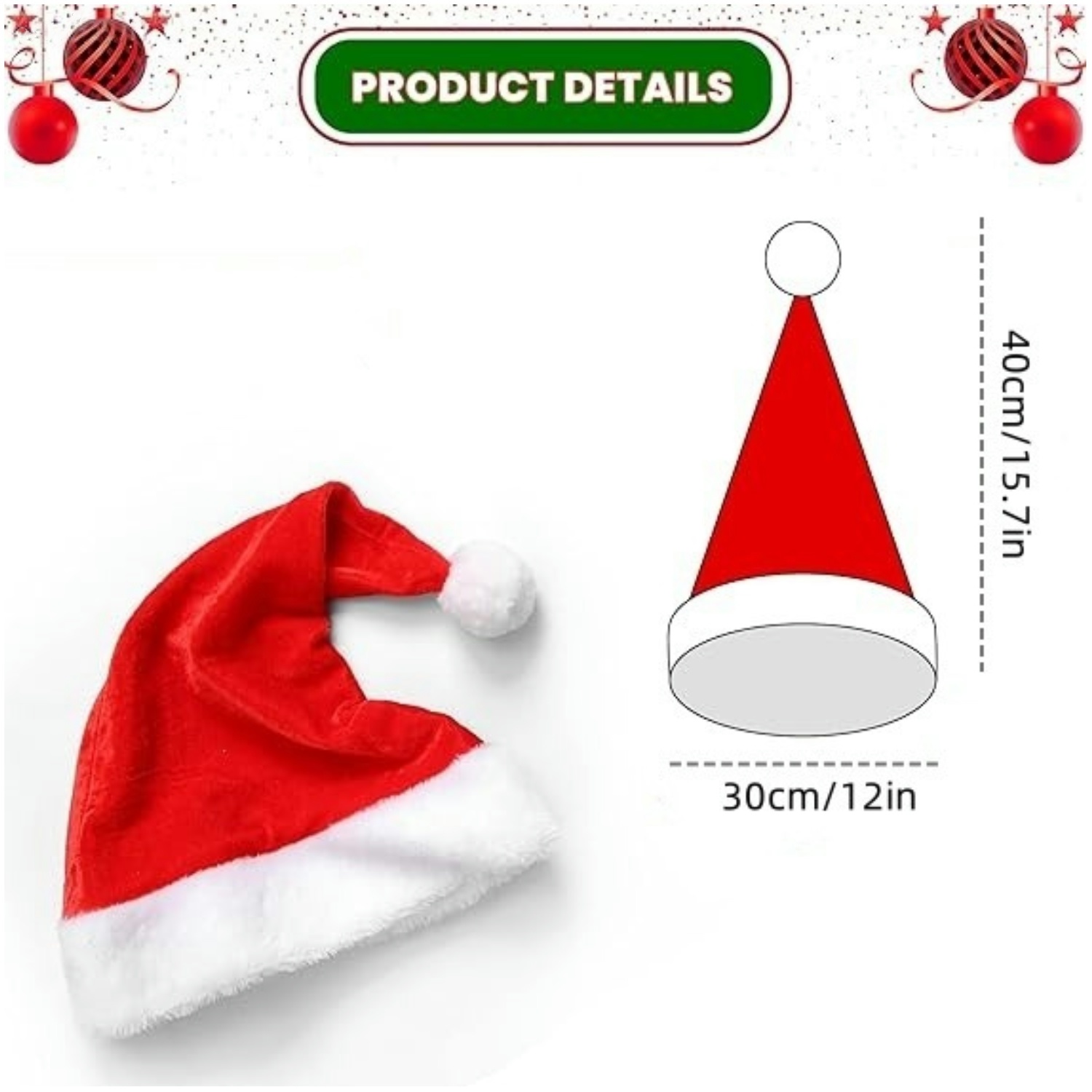 Yetişkinler Erkekler Kadınlar  - Santa Hat Plush incelemesi ve fiyatı