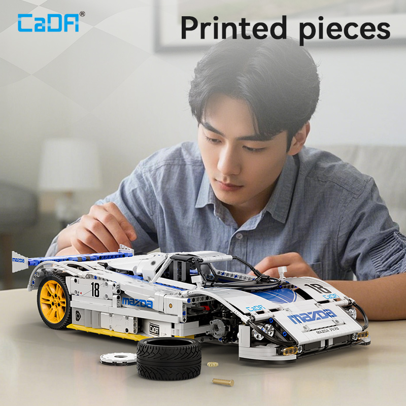 CaDA 1:10 Mazda 787B Teknik Ya - Lego Set City incelemesi ve fiyatı