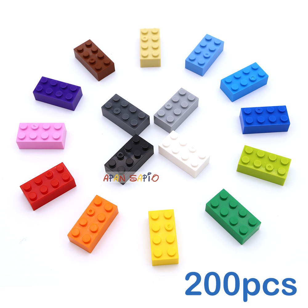 200 adet 2x4 Nokta DIY Yapı Ta - Lego Set City incelemesi ve fiyatı