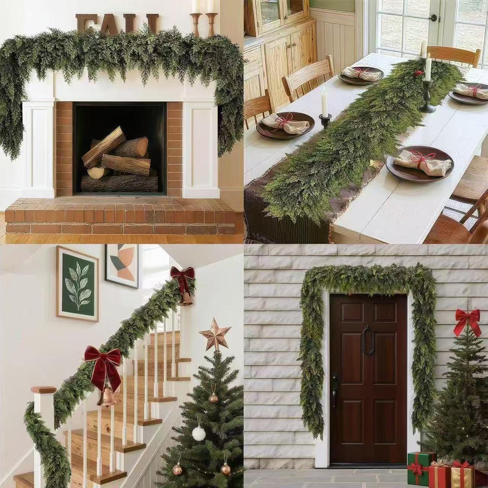 Noel Çelenkleri Yapay Yeşil Ça - Christmas Wreath Fake incelemesi ve fiyatı