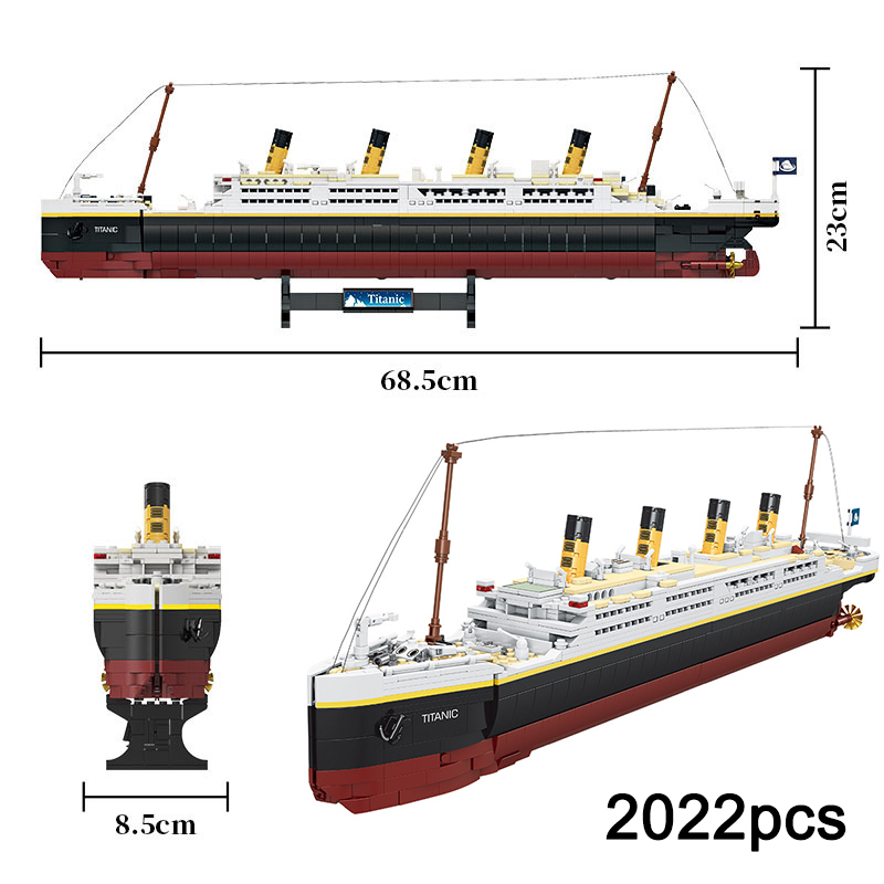 Yaratıcı Fikirler Titanic Mode - Lego Set City incelemesi ve fiyatı