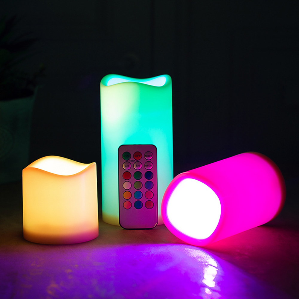 3 adet/takım LED Alevsiz Titre - Holiday Candle Set incelemesi ve fiyatı