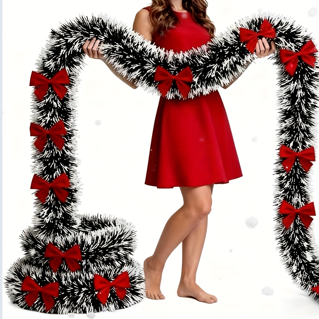 Yapay Noel Çelenk Noel Süsleri - Tinsel Garland Decoration incelemesi ve fiyatı