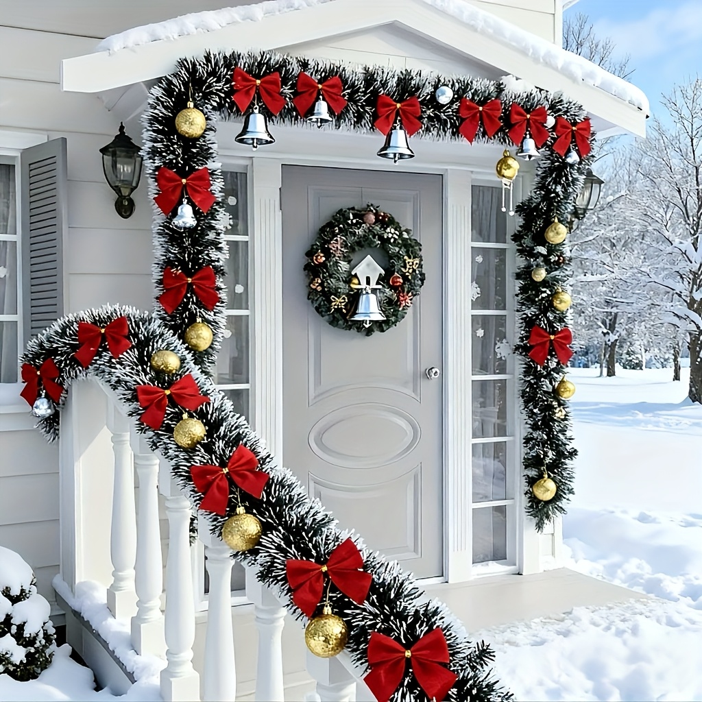 Yapay Noel Çelenk Noel Süsleri - Tinsel Garland Decoration incelemesi ve fiyatı