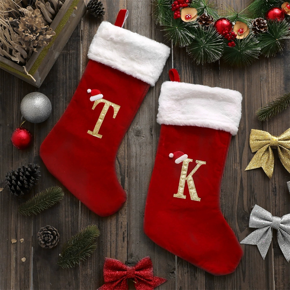 Yeni Yaratıcı Alfabe Noel Çora - Christmas Stocking Hanging incelemesi ve fiyatı