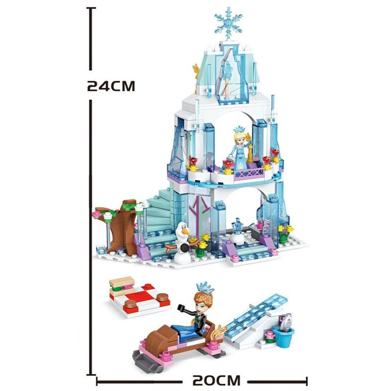 Elsa Buz Kalesi Yapı Taşları S - Lego Set Technic incelemesi ve fiyatı