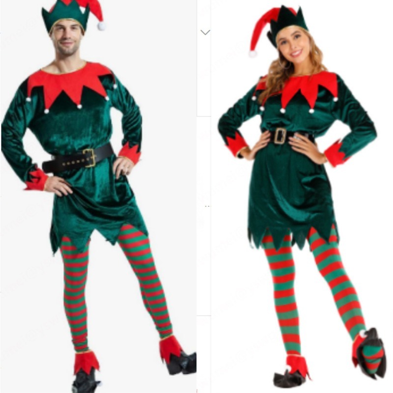 Yetişkin Noel Cosplay Yeşil El - Elf Costume Christmas incelemesi ve fiyatı