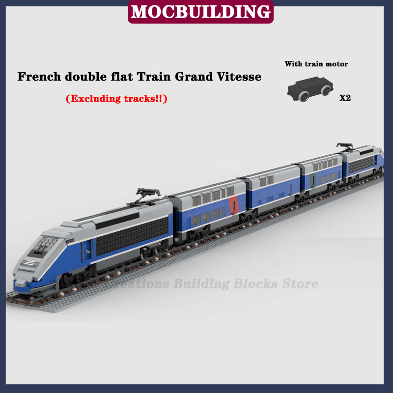 MOC şehir 220 sınıf dizel tren - Lego Set City incelemesi ve fiyatı