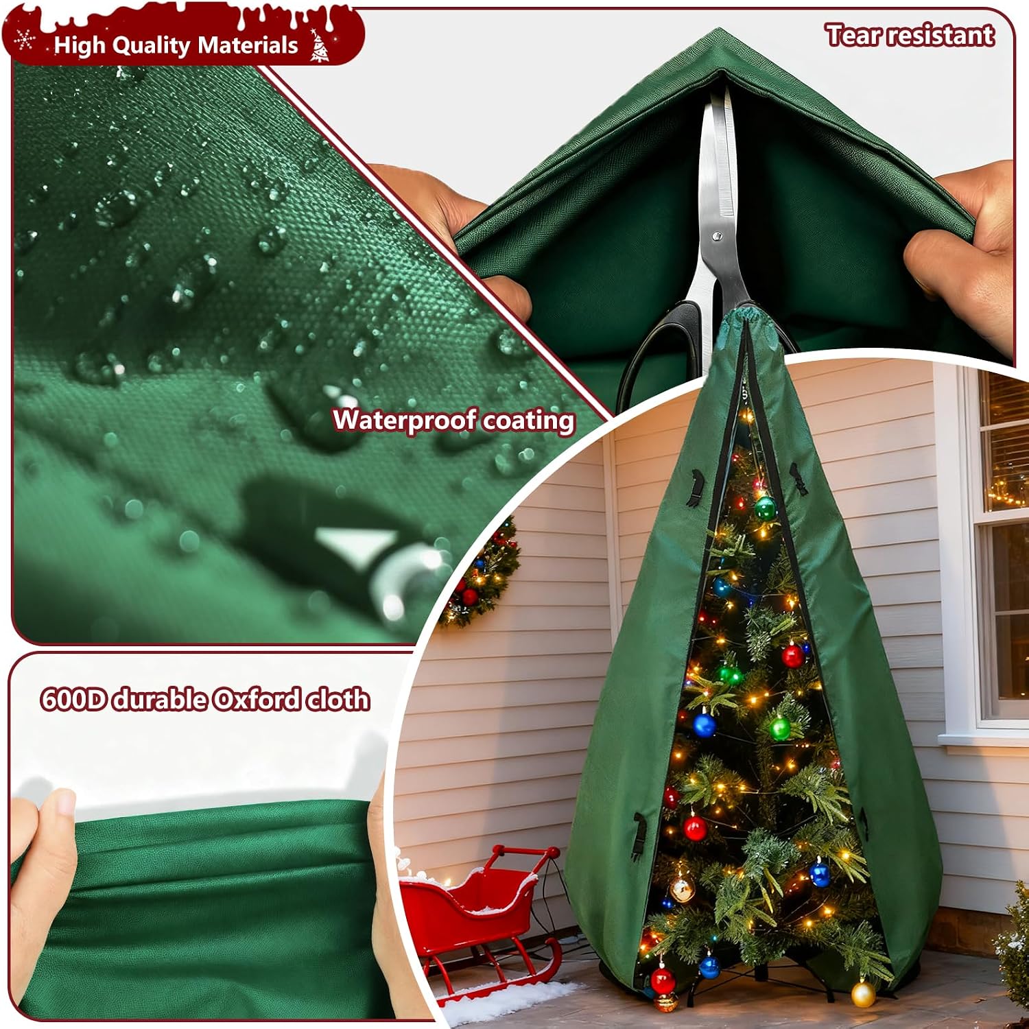 Dik Noel Ağacı Saklama Çantası - Christmas Tree Artificial incelemesi ve fiyatı