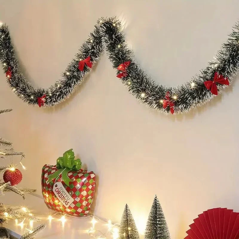 2M LED Işıklı Noel Çelenk Süsü - Tinsel Garland Decoration incelemesi ve fiyatı