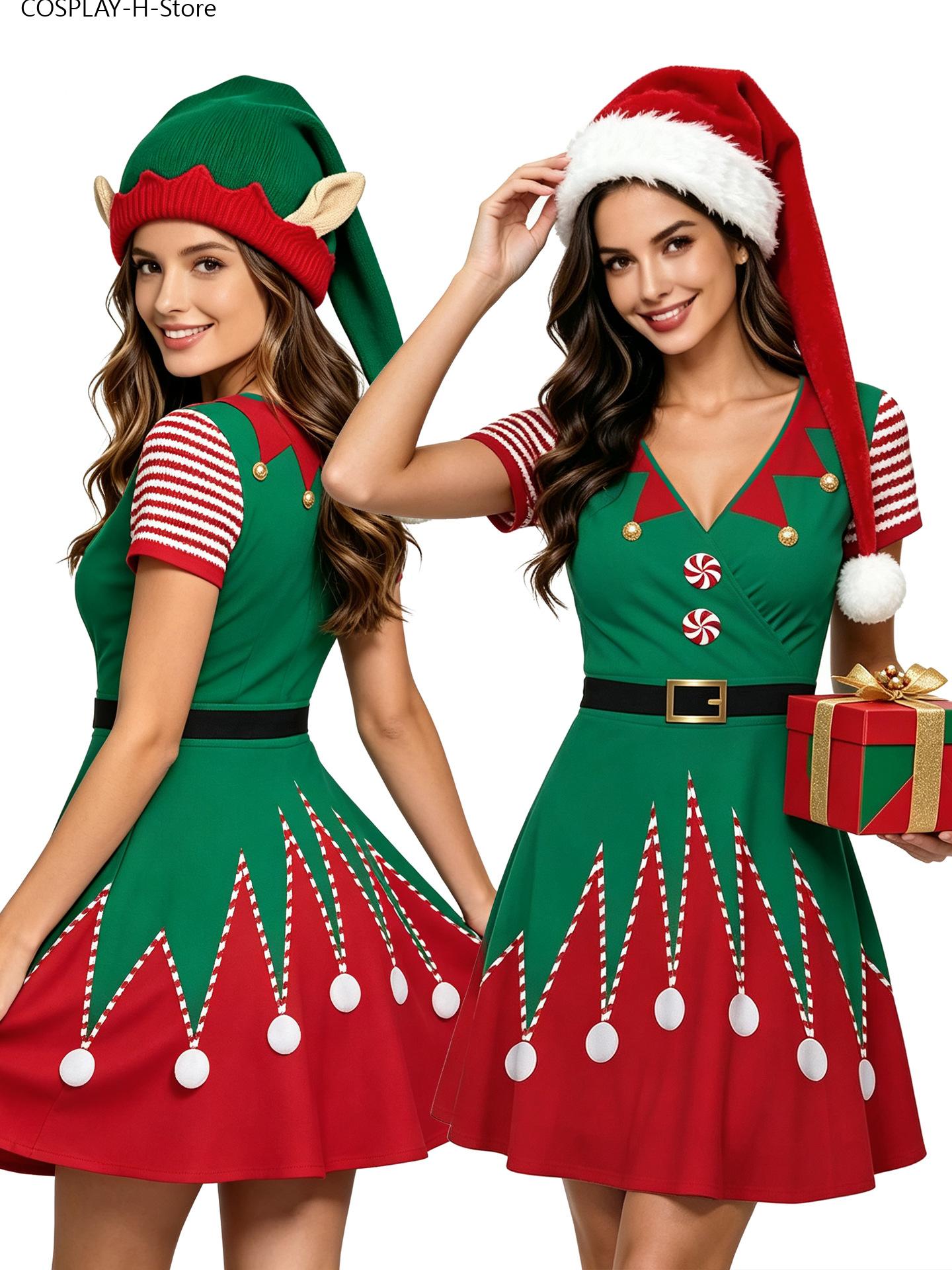 Kadın Noel Elf Elbisesi, Uzun  - Elf Costume Christmas incelemesi ve fiyatı